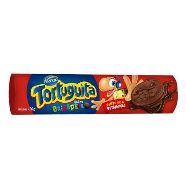 Imagem de Kit c/ 6 Biscoito Bolacha Recheado Tortuguita 120g - Varios
