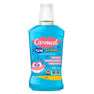 Imagem de Enxaguante Bucal Carmed Fini Dentaduras 250ml - Cimed