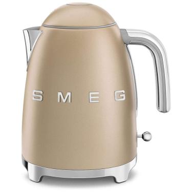 Imagem de Chaleira Elétrica SMEG 50s Retro Style 7 Cup com Desligamento Automático, Base Removível e Indicador de Água, KLF03CHMUS, Acabamento Fosco