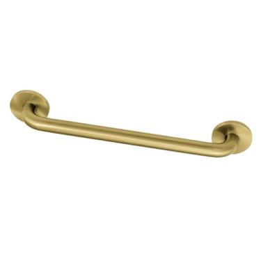 Imagem de Kingston Brass GLDR814247 Barra de apoio OD ADA, prata sálvia, 61 cm x 3,8 cm, latão escovado