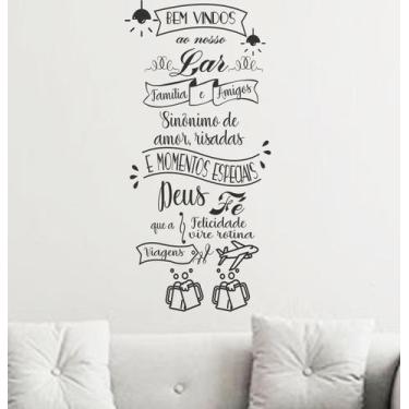 Imagem de Decoração de Parede Frase Bem Vindo Para entrada da casa Ap - Gaudesiv