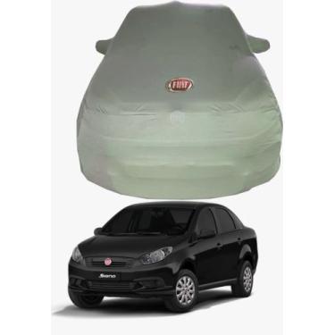 Imagem de Capa de Carro Fiat Siena Tecido  Lycra Premium - Cadilhe Capas, Cinza 