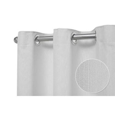 Imagem de Cortina Rústica Lisa 4 00 X 2 50 Mts Esticado - Casa das cortinas, Bra