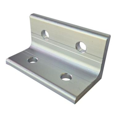 Imagem de Cantoneira de Alumínio 40x40mm L=68mm 2xFuros 9mm - no-brand