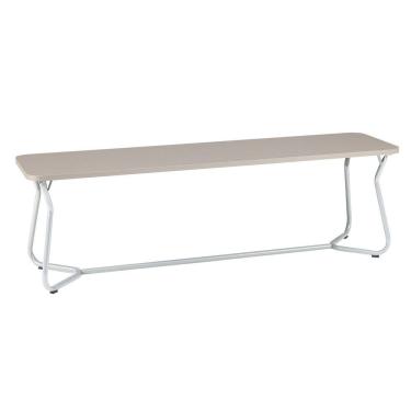 Imagem de Banco Estilo Retrô 136cm X 42cm Vareta Branco