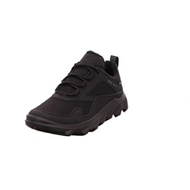 Imagem de ECCO Tênis feminino Mx Low Tie Gore-Tex, 2.5 Reino Unido, Preto/preto, 10-10.5