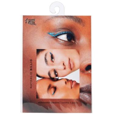 Imagem de Delineador Adesivo That Girl & Nathalie Billio, Azul Vazado