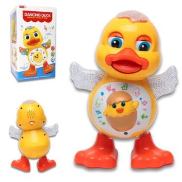 Imagem de Boneco Dançante Patinho Brinquedo Infantil Para Menino Pronta Entrega 