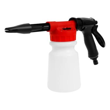 Imagem de KHZSPP Pistola de espuma de lavagem de carro, pulverizador de espuma de sabão para lavagem de carro, conecta-se à mangueira de jardim, pistola de pulverizador de lavagem de carro para limpeza de casa
