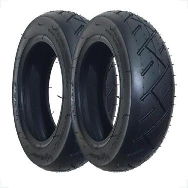 Imagem de Kit 02 Pneu Aro 10 Patinete Elétrico S10 Inmotion Uso Com camâra - BOA