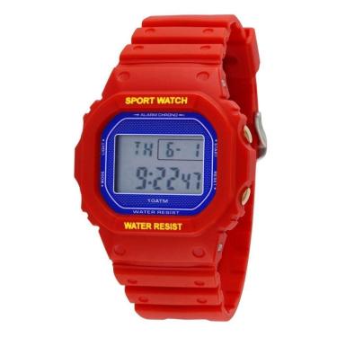 Imagem de Relógio Mondaine Masculino Digital Vermelho 11034G0Mvnp3