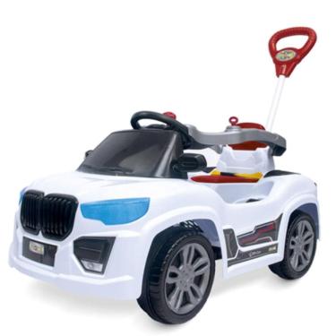 Imagem de Carrinho Maral BM Branco 2 em 1 Passeio e Pedal