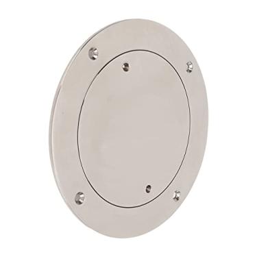 Imagem de Acouto Tampa Redonda Placa do Convés do Barco de 5 Polegadas Em Aço Inoxidável 316 para Fácil Inspeção e Manutenção Cabine