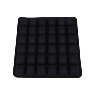 Imagem de Luocute Almofada de Assento de Viagem Inflável, Alívio de Pressão Ergonômico Com Bomba de Botão Embutida Almofada de Assento de Ar Portátil à Prova de água para Aviões Cadeiras de