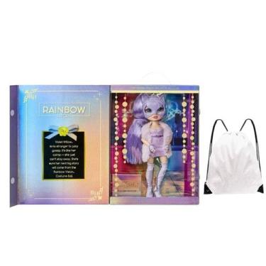 Imagem de Boneca moderna Rainbow High Costume Ball Violet Willow 28 cm