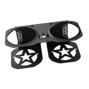 Imagem de Dynwave Suporte para copos e bebidas na barra de apoio, com acessório para Trail S 900 e Trail S 1000 (900 x 570), Preto