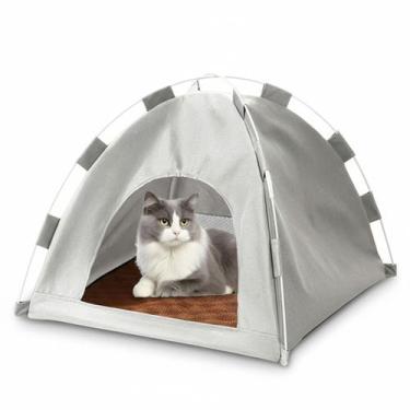 Imagem de Tenda Caminha Portatil Gato Cachorro Pet Animais Cabana Casinha Dobrav