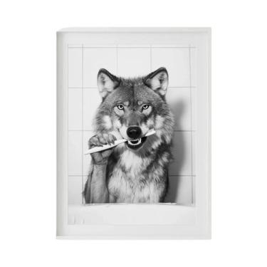 Imagem de Adesivos De Parede De Animais Leão Macaco Cavalo Coelho Cão Gato Águia