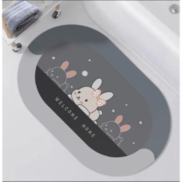 Imagem de Tapete Hiper Absorvente Antiderrapante Secagem Rápida | Tapete de Banheiro Borracha Super Absorção (13)