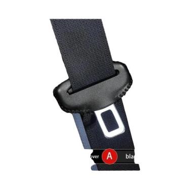 Imagem de Capa Universal De Couro PU Para Fivela De Cinto De Segurança Automotiv