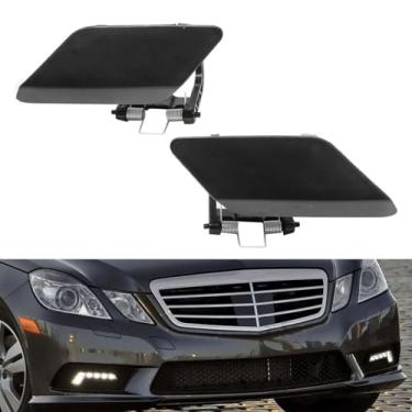 Imagem de ATUOTPO Capa de arruela de farol esquerdo e direito compatível com Mercedes-Benz E350 E400 E550 2010 2011 2012 2013 Substitui A2128600208 A2128600108