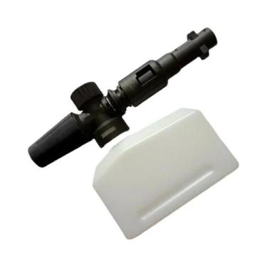 Imagem de Lança De Espuma De Neve Quadrada De 400ML Para Lavadora De Alta Pressã