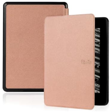 Imagem de Capa Kindle Paperwhite 12ª Geração 7” (SA569P e SA568B) e Kindle Colorsoft 1ª Geração (SA58CB e SA59CP) – Auto Hibernação – Fechamento Magnético – Leve, Ergonômica e Encaixe Perfeito (Rosé Gold)