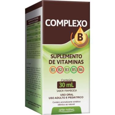 Imagem de Complexo B 30ml Vitaminas B1, B2, B3, B5 E B6 Arte Nativa