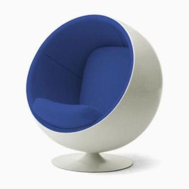 Imagem de Poltrona Ball Chair Azul