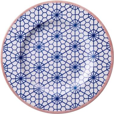 Imagem de Jogo Pratos Sobremesa Lanche 6pçs 6 Pessoas Abstratta 21cm