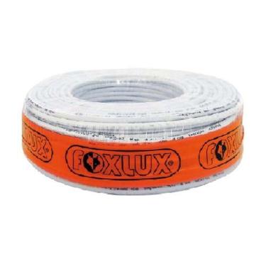 Imagem de Cabo Coaxial Cftv 80% 100 Metros Branco - Uso Em Sistemas De Segurança