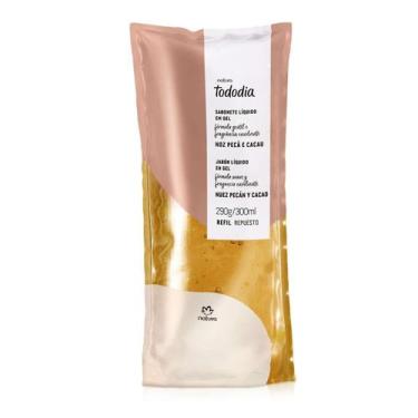 Imagem de Refil Sabonete Líquido Noz Pecã E Cacau Natura Tododia 300ml
