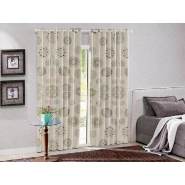 Imagem de Cortina Blackout 2,80 X 2,50 Estampada Colecao Nova - Admirare, Mandal