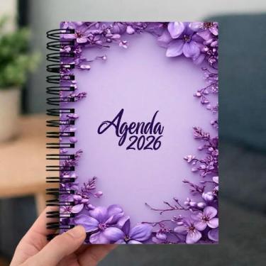 Imagem de Agenda 2026 Coleção Floral  1 Dia Por Página Tema:8 - Onor, 4