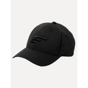 Imagem de Boné Ellus Masculino Easa Basic Dark Logo Preto, UN