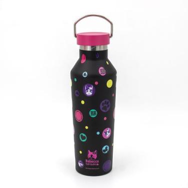 Imagem de Garrafa Térmica Feminina Rebecca Bonbon Oficial 500ml, Preto