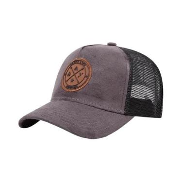 Imagem de Boné De Beisebol Unissex De Verão Em Tela Respirável Com Fecho Ajustáv