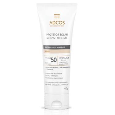 Imagem de Adcos Protetor Solar Mousse Mineral FPS50 40g Cor Beige 9942 - 1010-62