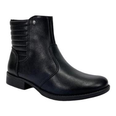 Imagem de Bota Piccadilly Leci Cano Curto 653012 Preto-Feminino