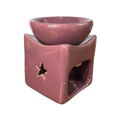 Imagem de Rechaud Estrela Cadente - Aromaterapia e Decoração - no-brand, Purple