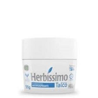 Imagem de DESODORANTE CREME ANTITRANSPIRANTE HERBISSIMO DIVERSOS 55g - DAN