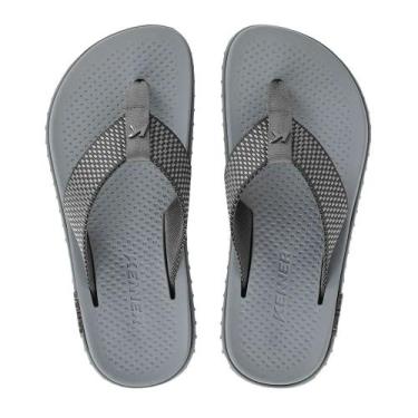 Imagem de Chinelo Sandália Kenner Kivah Dots Cinza Chumbo, 42