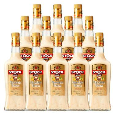 Imagem de Licor Fino de Chocolate Branco Stock Gold 720ml 12 Unidades