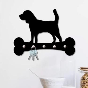 Imagem de Porta Chaves de Parede MDF Organizador Decorativo Moderno - SIDLAR MÓV