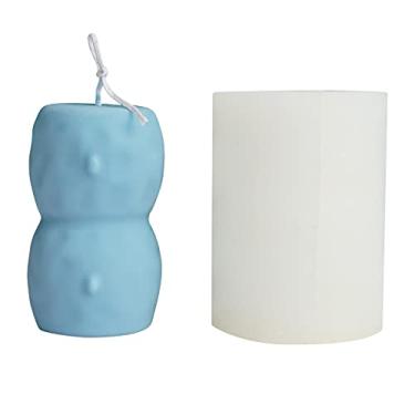 Imagem de vela silicone, vela para fabricação cera resina silicone hemisférios, silicone para fabricação velas faça você mesmo, decorações velas artesanais