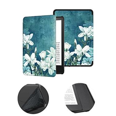 Imagem de Capa macia para Kindle 11ª geração lançada apenas em 2022, capa protetora à prova d'água com ativação automática (não serve para Kindle Paperwhite 11ª ou Kindle 10ª 2019)