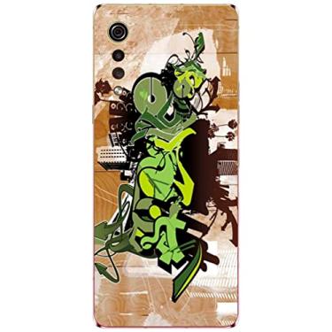 Imagem de Capa Adesivo Skin072 Verso Para LG Velvet Lm-g900n
