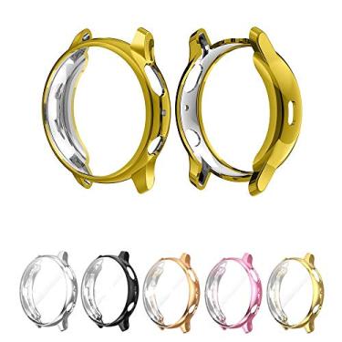 Imagem de Capa Case para Samsung Galaxy Watch Active 2 44mm SM-R820 e SM-R825 - Marca Ltimports (Dourado)