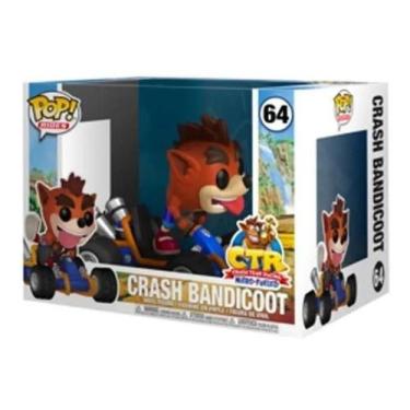 Imagem de Boneco Funko Pop Ctr Crash Team Racing Crash Bandicoot 64