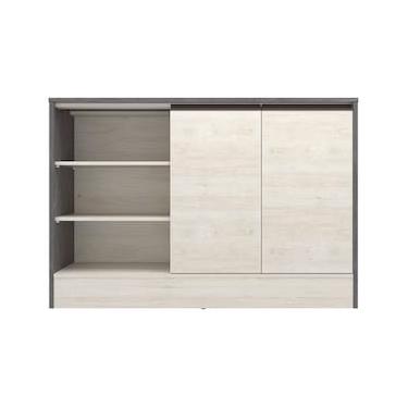 Imagem de Balcão Bartira Cristal MDP 15mm com 2 Portas e 3 Prateleiras - 135,1cm de largura